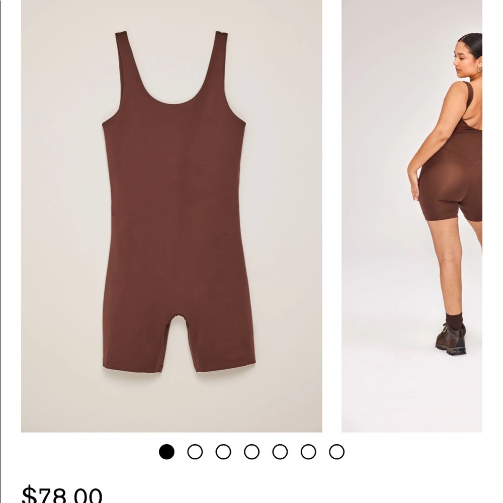 ISO girlfriend collective earth short unitard